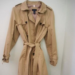 Lands' End  Long trench coat